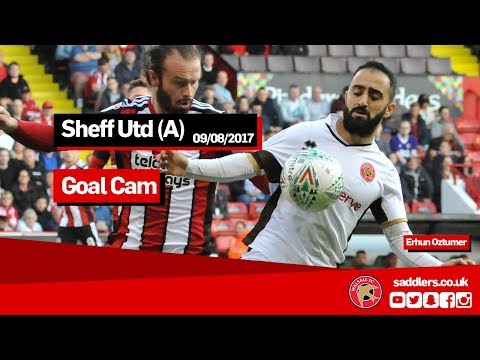 GOAL CAM | Sheffield United 3-2 Walsall | Erhun Oztumer penalty