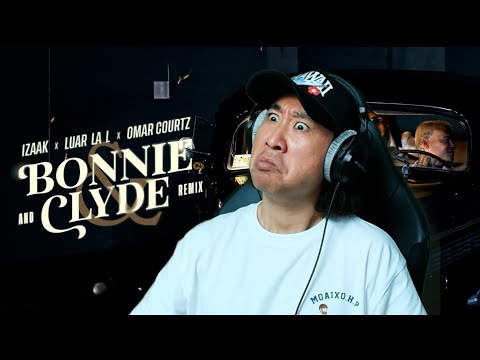Coreano Loco reacciona a BONNIE & CLYDE REMIX - iZaak, Luar La L, Omar Courtz