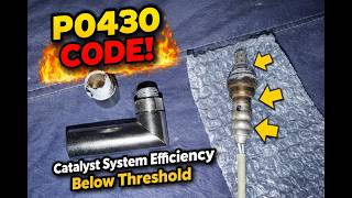 2013 Escalade O2 Sensor Extender Install | P0430 Code Update