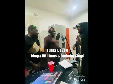 STUDIO SESSION:FUNKY BOYZ ft DIMPO WILLIAMS & BADMAN SHAPI....🎧🎧