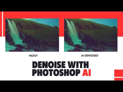 Quick and Easy Noise Reduction in Photoshop using AI | Tutorial