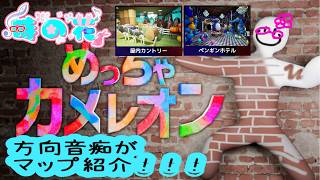 【めっちゃカメレオン】マップ紹介！屋内カントリー＆ペンギンホテル【時の花】