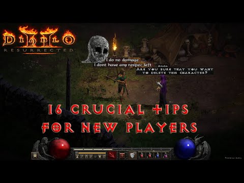 16 Crucial Diablo 2 Resurrected Tips If You're A New Or Returning Player