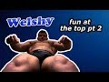 being top is super fun - Giant hairy hunk flex