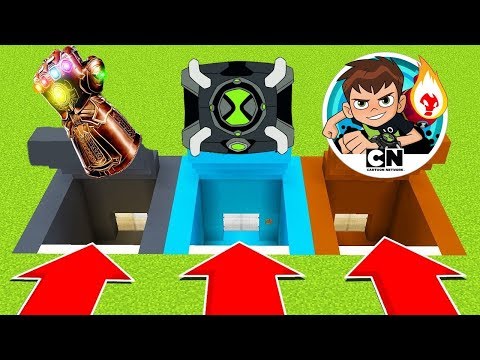 YANLIŞ GEÇİTİ SEÇME! (Sonsuzluk Eldiveni,Omnitrix,Ben 10) 😱 - Minecraft