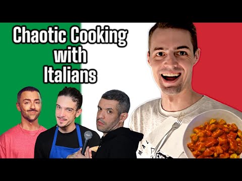 Cooking with Italians featuring Nick Smith, Matteo Lane, Chef Marco and Francesco De Carlo