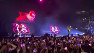 Sfera Ebbasta Lingerie live con Tedua 11/10/2022