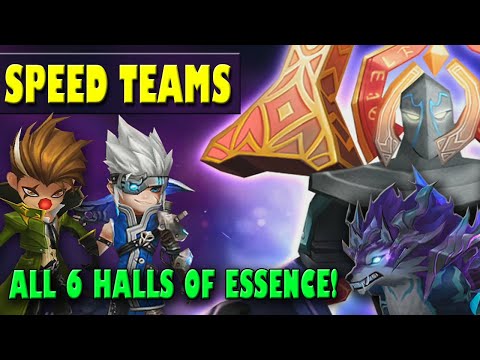 CAIROS ESSENCE DUNGEON SPEED FARMING - HALL OF MAGIC, WIND, FIRE, WATER, LIGHT, DARK : SUMMONERS WAR