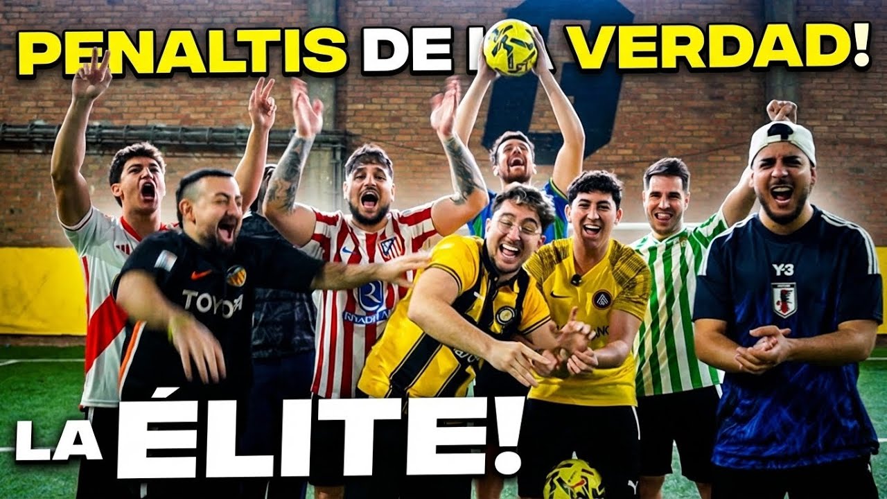 PENALTÍS DE LA VERDAD!! con la ELITE 😱