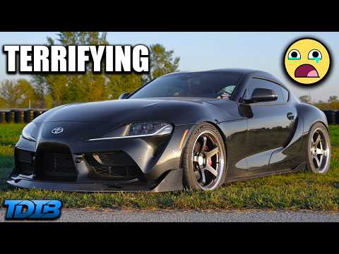 A 900HP MANUAL Toyota Supra Makes No Sense