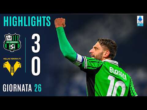 Video highlights della Sassuolo vs Verona ( a ) - Giornata 26 - Fantacalcio e fantamedie