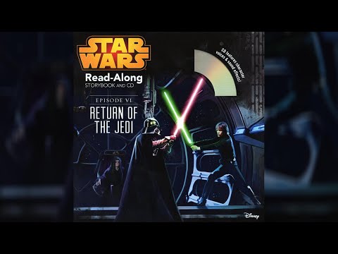 2015 Star Wars Episode VI Return of the Jedi Read-Along Story Book and CD