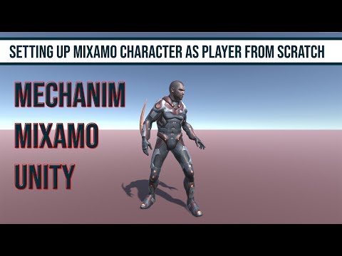 How To Setup A Character Keyboard Controls With Custom Animations Mechanim And Mixamo in Unity