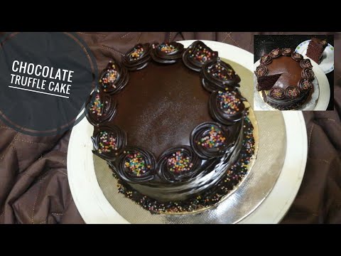 ||CHOCOLATE TRUFFLE CAKE|| How to make chocolate truffle cake In malayalam||