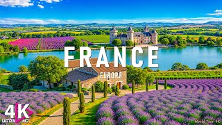 FLYING OVER FRANCE 4K UHD - Relaxing Music With Beautiful Natural Landscape | 4K UHD TV