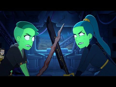 Tendi VS Her Sister - Star Trek Lower Decks S04E04