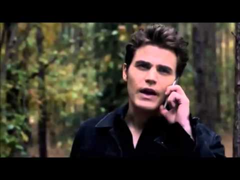 The Vampire Diaries 5x13 Stefan calls Elena (Katherine)