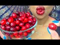 ASMR Sour Crunchy Cranberries Satisfying Crunch