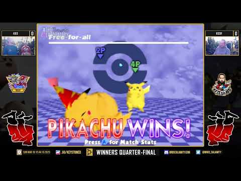Keystoned VI | #SSB64 Vanilla Winners Quarter-Final - B33F vs KD3