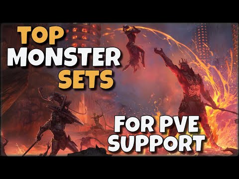 The Top Monster Sets for Support | PvE Guide | Blackwood Chapter | ESO