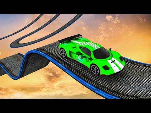 Impossible Stunt Car Tracks 3D - Supper Car Games #LvL 9- Android Ios GamePlay 2022