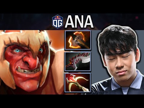 OG.ANA SMURF TROLL WARLORD WITH 19 KILLS & 0 DEATH - DOTA 2 GAMEPLAY