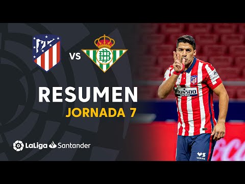 Resumen de Atlético de Madrid vs Real Betis (2-0)