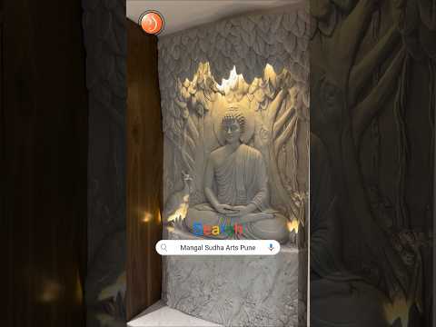 Buddha Wall Mural | Wall Sculpture| Wall Art | Wall 3d art #wallsculpture #buddhaart #buddhaartwork