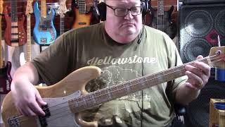 B B  King The Thrill is Gone Bass Cover with Notes &amp; Tab