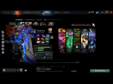 dota2fullmatch - midone - Sven - SMG vs Blacklist - TI 2023