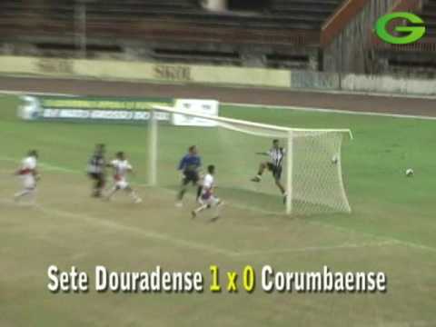 Os gols de Sete 4 x 0 Corumbaense - Campeonato Sul-mato-grossense de Futebol
