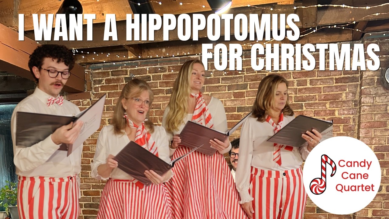 Promotional video thumbnail 4 for Candy Cane Quartet