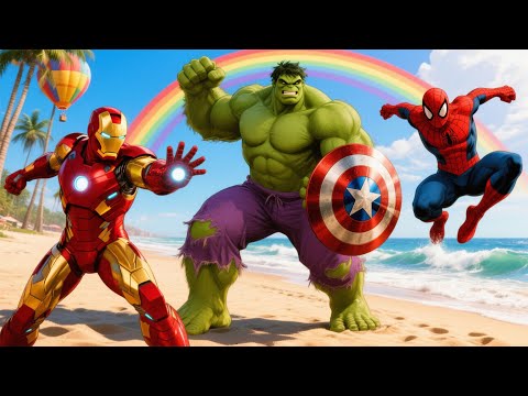 SPIDER-MAN, IRON MAN, HULK GAME ANIMATION