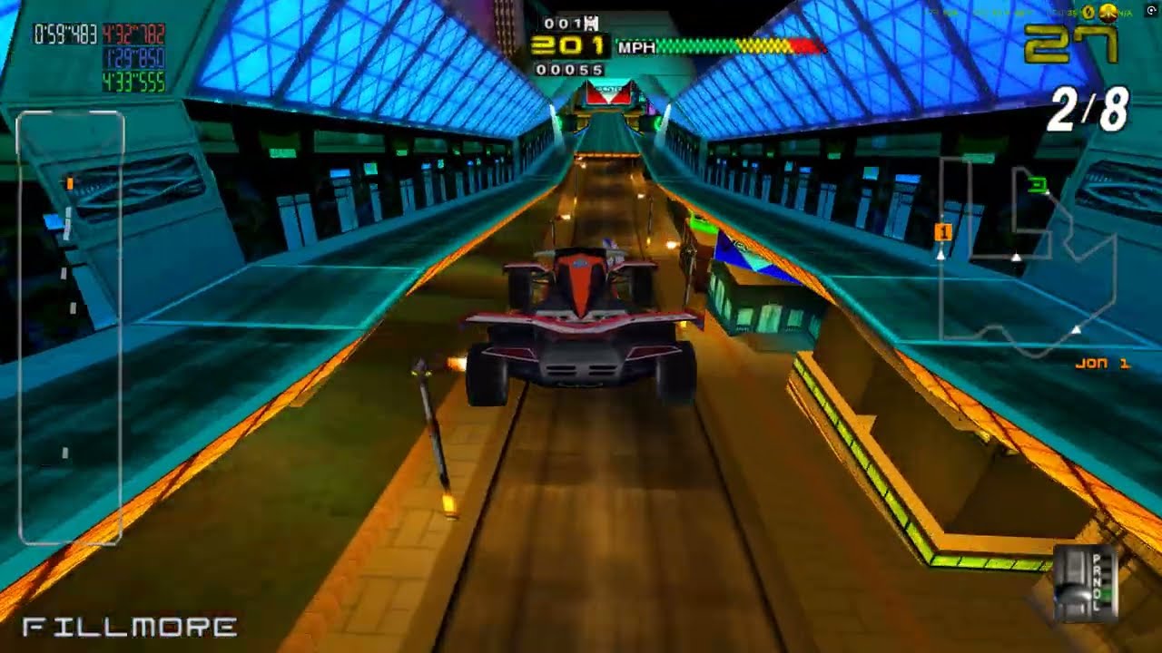 PROJECT R = RUSH 2049 SPECIAL EDITION PC ARCADE MODE MODE EXPERT TRACKS 5-7 4K UK ARCADES