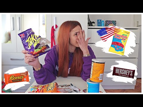 ISPROBAVAM NAJPOZNATIJE AMERIČKE GRICKALICE *fuego čipsi went wrong*