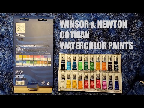 Winsor & Newton Cotman Watercolors Paints / Watercolours 20 Tubes