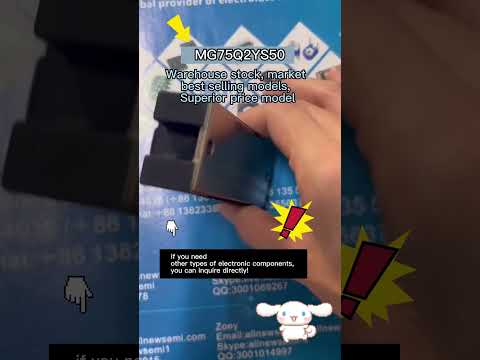 🌟【Place an order now! Electronic components MG75Q2YS50 in stock are on sale】🌟