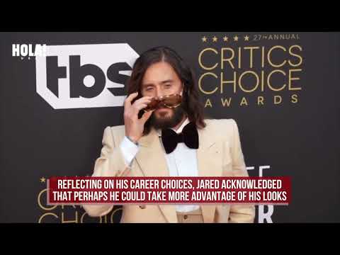 Is Jared Leto finally revealing the secret of his youthful appearance?