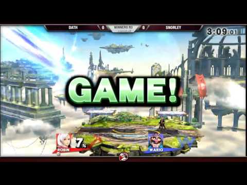 VS Weekly 12/1/16 - Winners R3 - Dath (Robin) vs. Snorley (Wario) - Smash 4