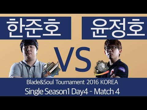 [B&S] Tournament 2016 KOREA SINGLE Season 1 Day4 – Match4