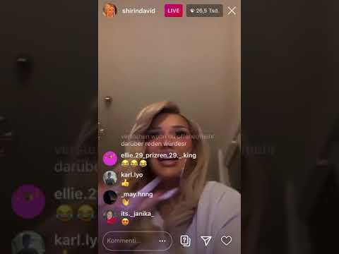 Shirin david rastet aus!