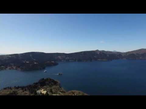 芦ノ湖上空から②