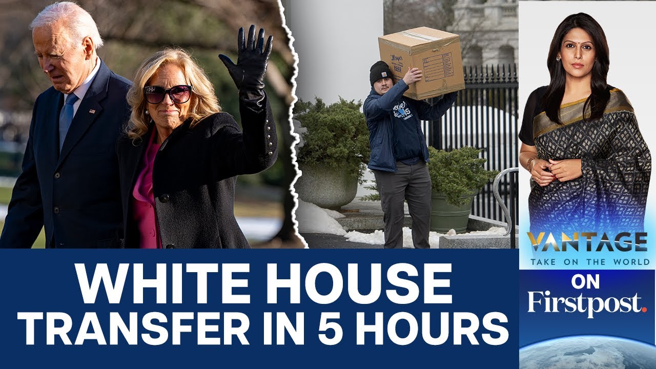 Closets, Fridge, Furniture: Moving Day at the White House | Vantage with Palki Sharma | N18G