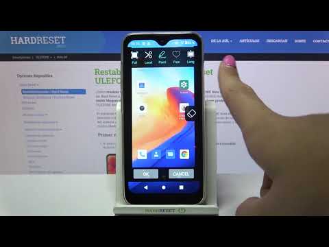 Cómo hacer captura de pantalla en ULEFONE Note 8P - tomar captura, capturar pantalla
