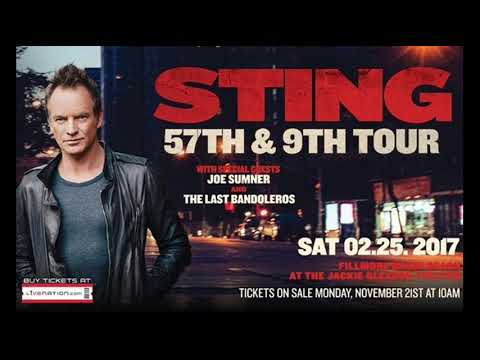 STING - Spirits In The Material World (Miami, FL Feb 25 2017 USA) (HQ AUDIO)