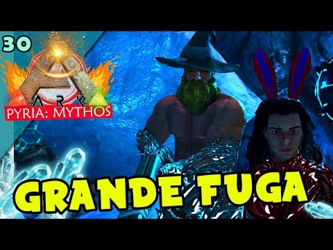 Perigos na caverna de gelo! Ark Pyria: Mythos Evolved 30