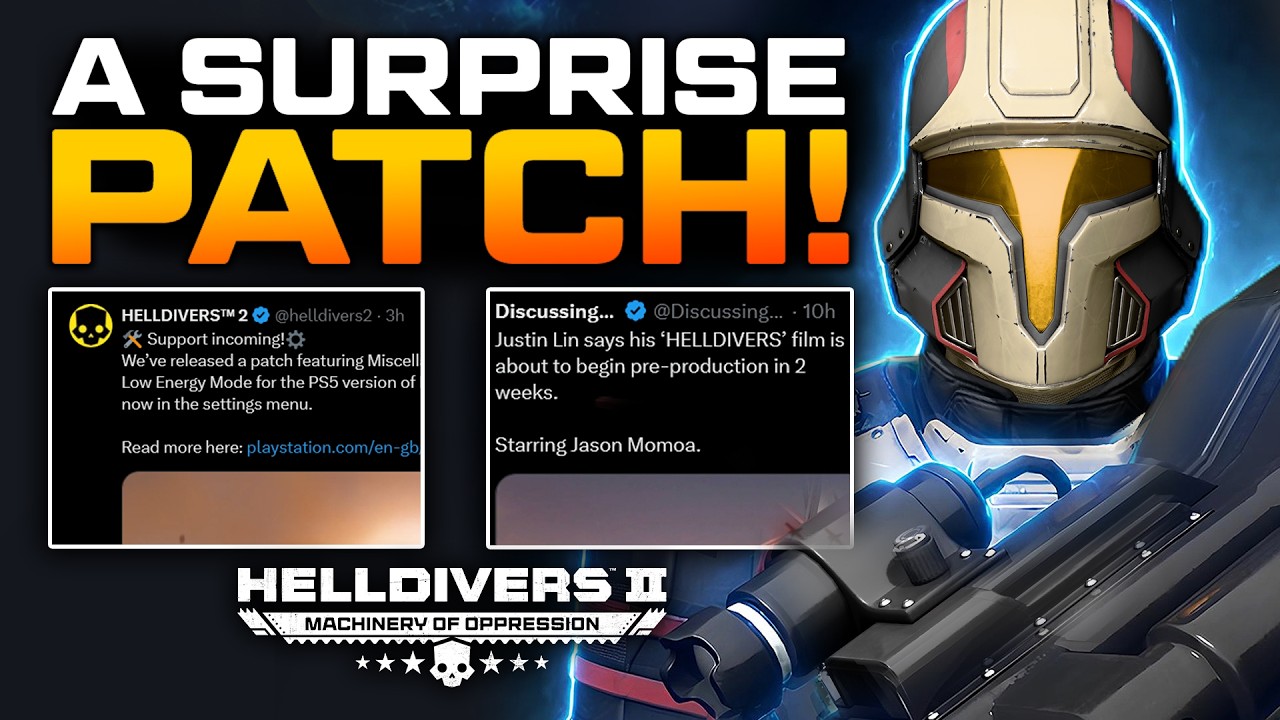 Helldivers 2 - New Patch & Movie Update