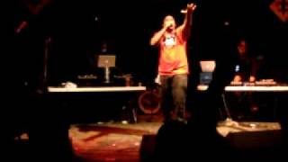 Lyrikill Performing I Am That Dude @4th Annual Hip Hop 4 Hope @ Tipitina's in New Orleans 11/14/2009