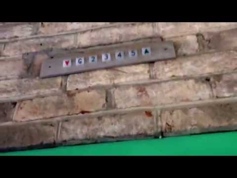 Defunct :( Vintage 60s Dover Hydraulic Elevator at Fenton St. Garage, Silver Spring, MD