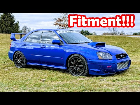 How to get perfect fitment ! Installing wheel spacers on Subaru WRX STi